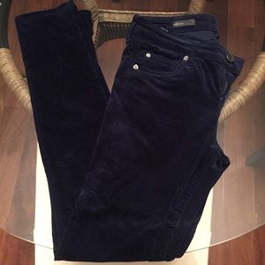 Navy Corduroy Pants
